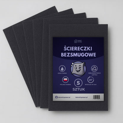 Ściereczki Bezsmugowe - Sekret Czystości 5 szt.