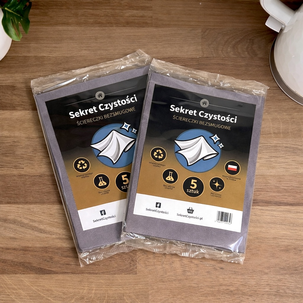 Magiczne ściereczki - 2 komplety